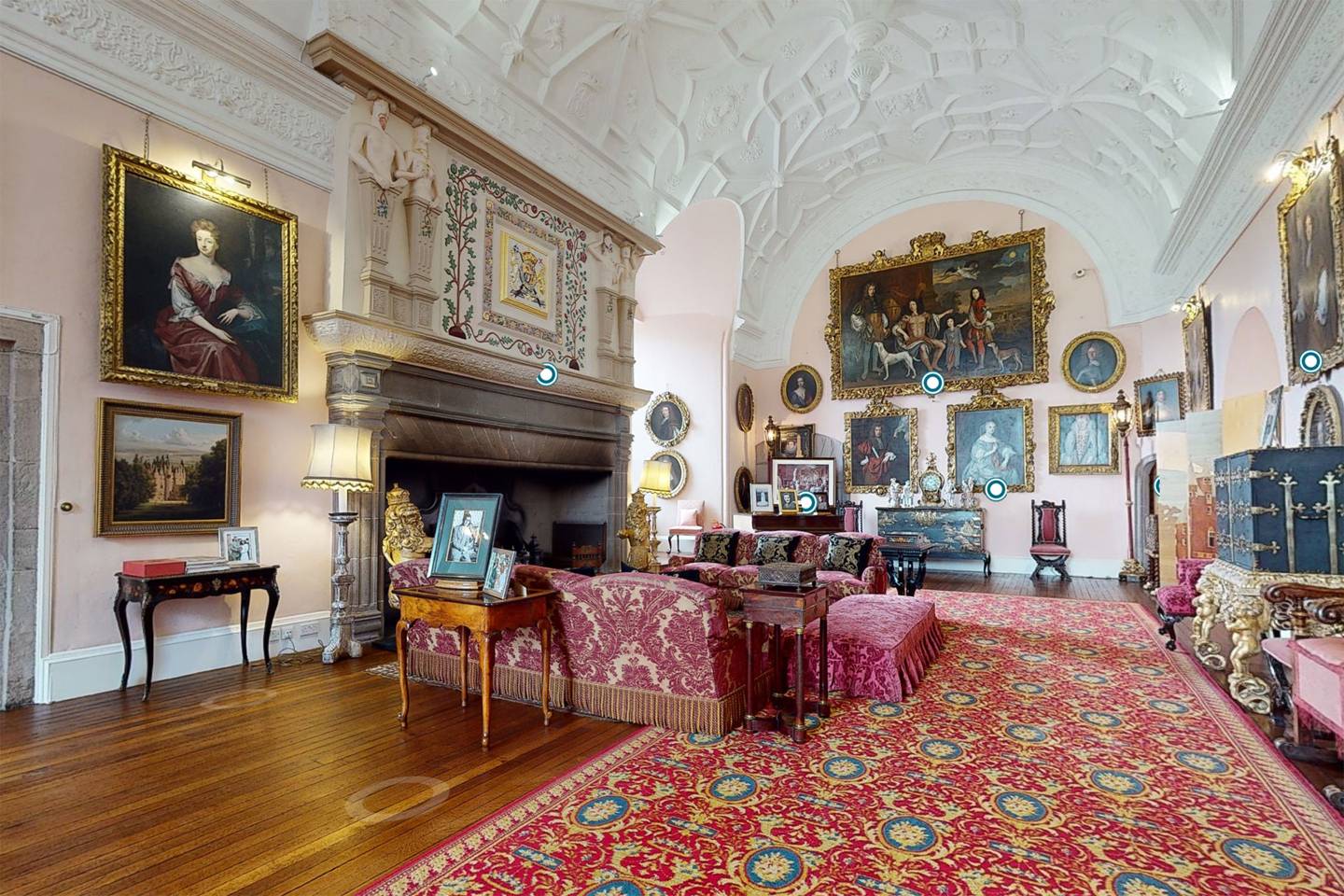 Glamis Castle, Scotland, offers virtual tours for the first time in its