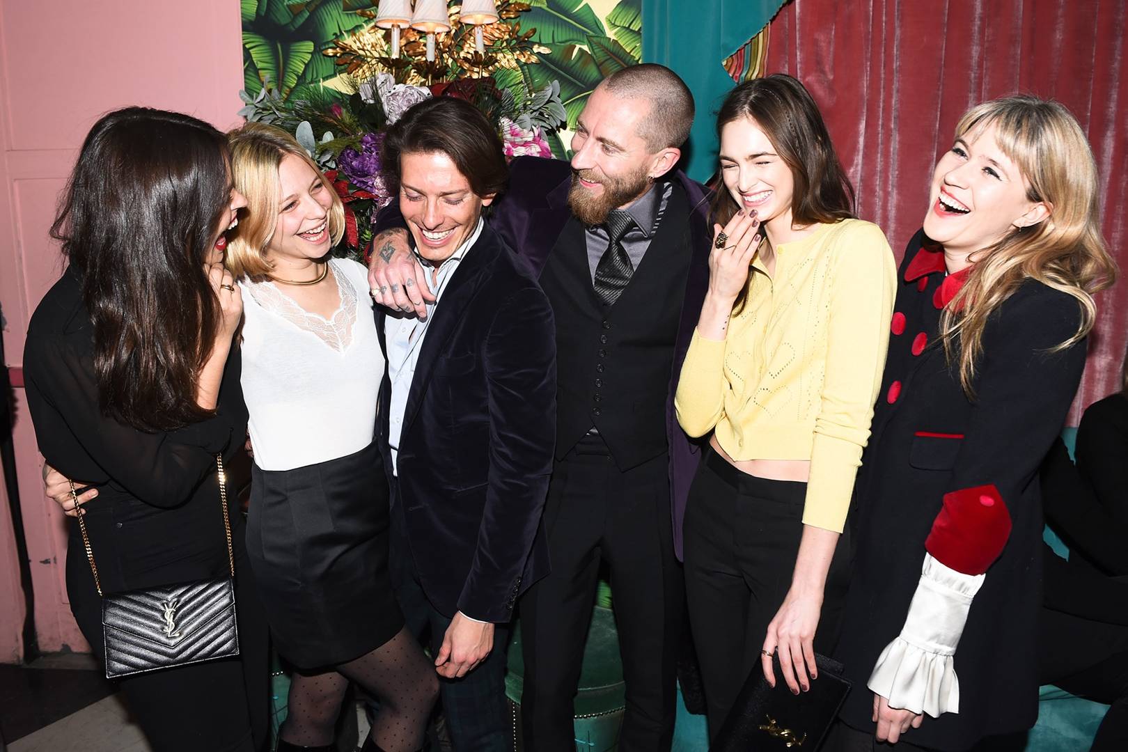 and Aquazzura party Erin Wasson & Justin O'Shea & Paul