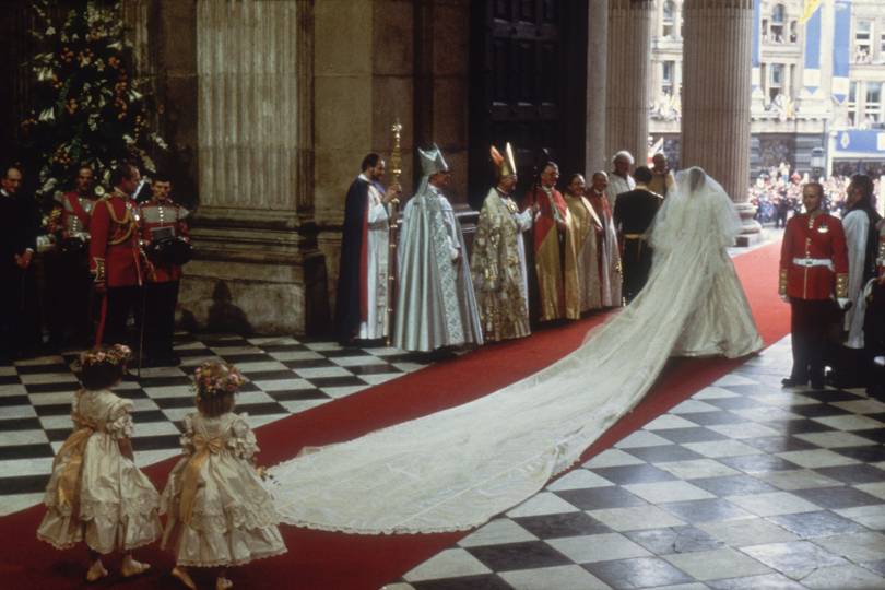 The Real Story & Details Of Princess Diana's Wedding Dress | Tatler