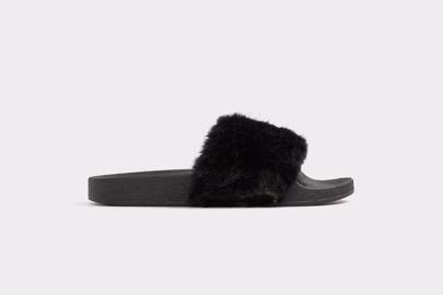 aldo fur slides