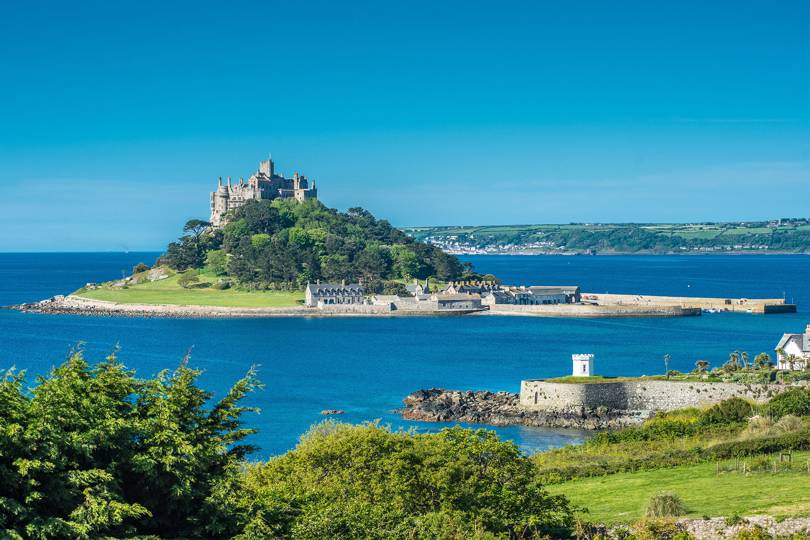 St Michael's Mount: Lord St Levan's family seat that is hosting Carrie Johnson and Dr Jill Biden today - Vimarsana News
