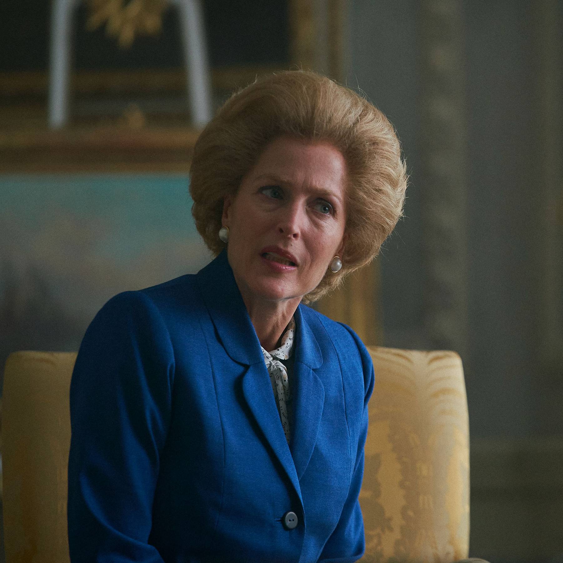 Gillian Anderson Working With Peter Morgan The Crown Season 4 Margaret Thatcher Tatler