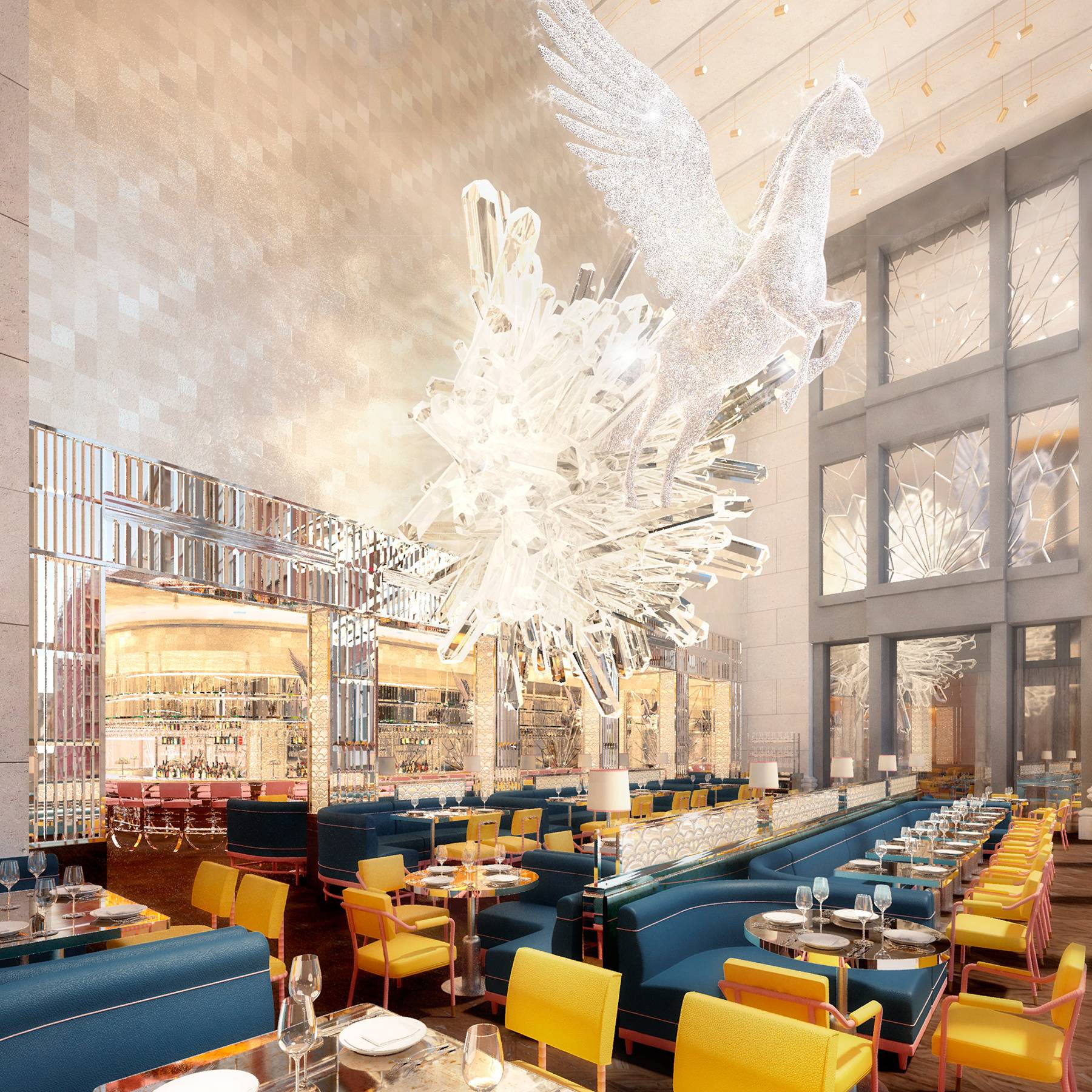 Brasserie Of Light New Restaurant Selfridges Damien Hirst