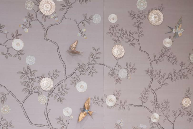 Lalique Fromental wallpaper collaboration | Tatler