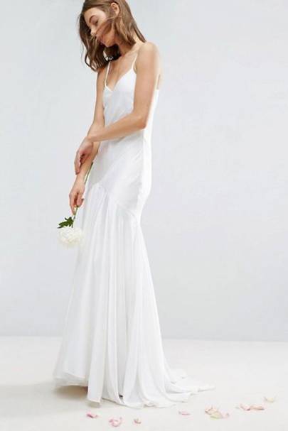 white dress high street