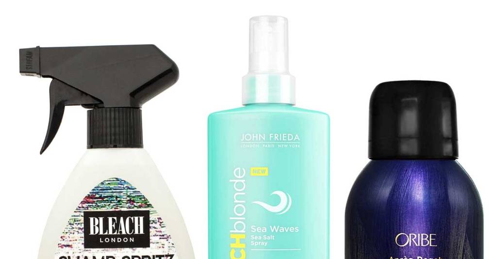 Five of the best sea salt sprays Sea salt sprays from John Frieda