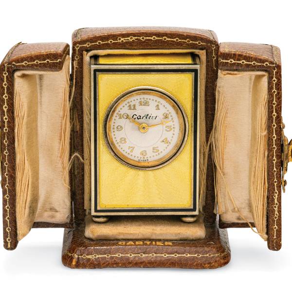 101 Cartier Clocks Christie’s Tatler