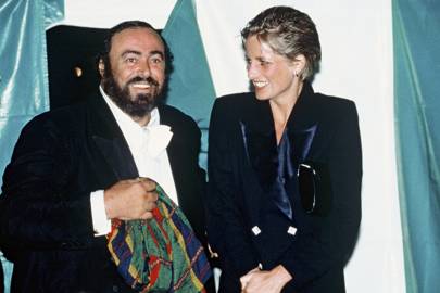 Pavarotti and the Royals