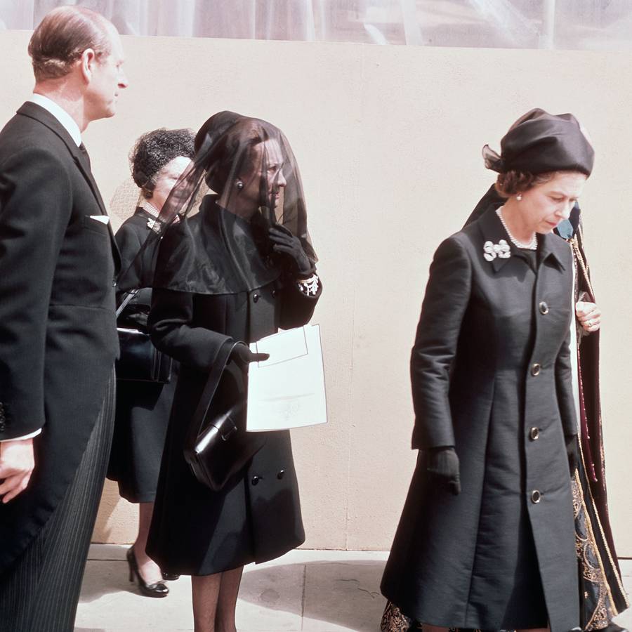 A Look At Royal Mourning Fashion & Funeral Outfits Throughout History