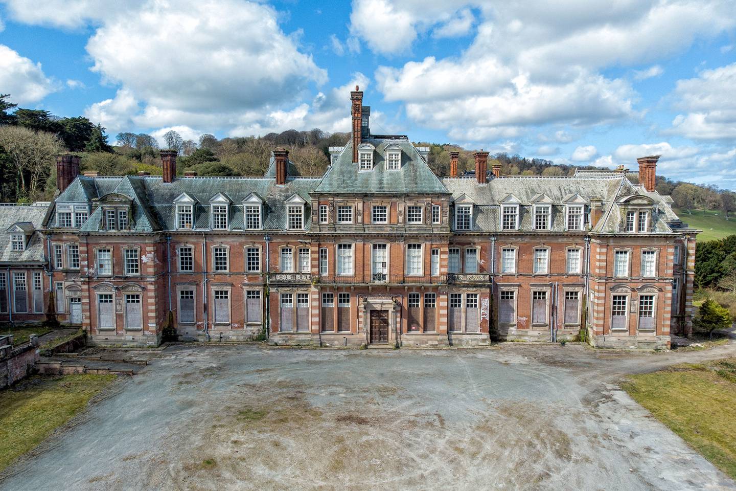 Kinmel Hall Is The Crumbling Stately Home In Wales, Is Going Up For