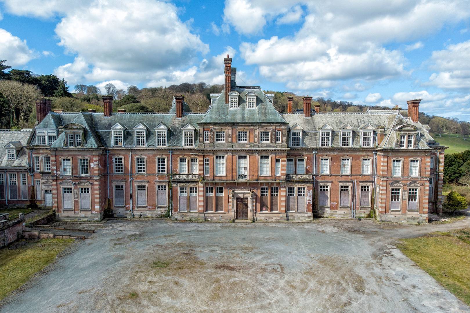 Kinmel Hall Is The Crumbling Stately Home In Wales, Is Going Up For Auction Tatler