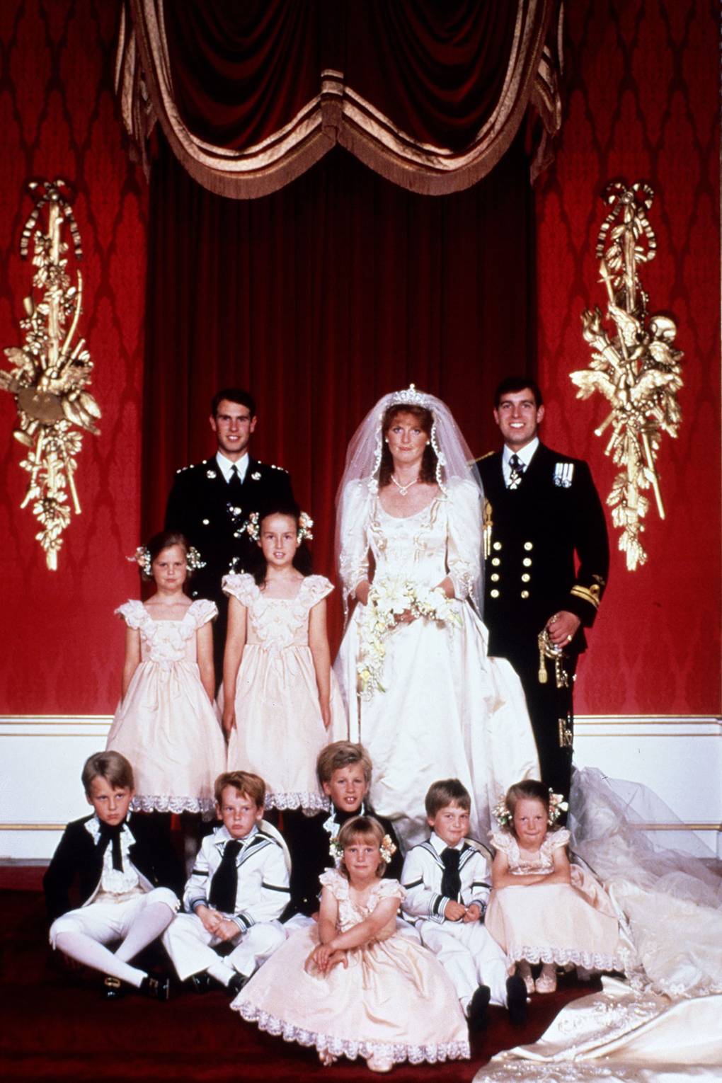 Prince Andrew And Sarah, Duchess Of York Wedding Day Photos 0C4