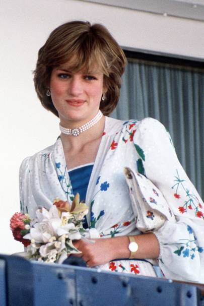 Hot to trot: Princess Diana's holiday style for summer fashion ...