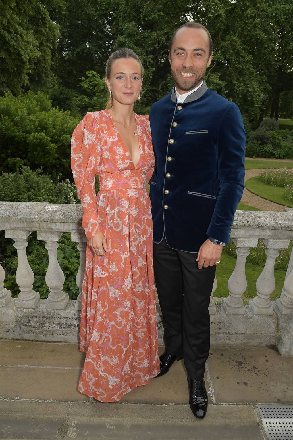 Third time lucky: James Middleton finally marries Alizee Thevenet after