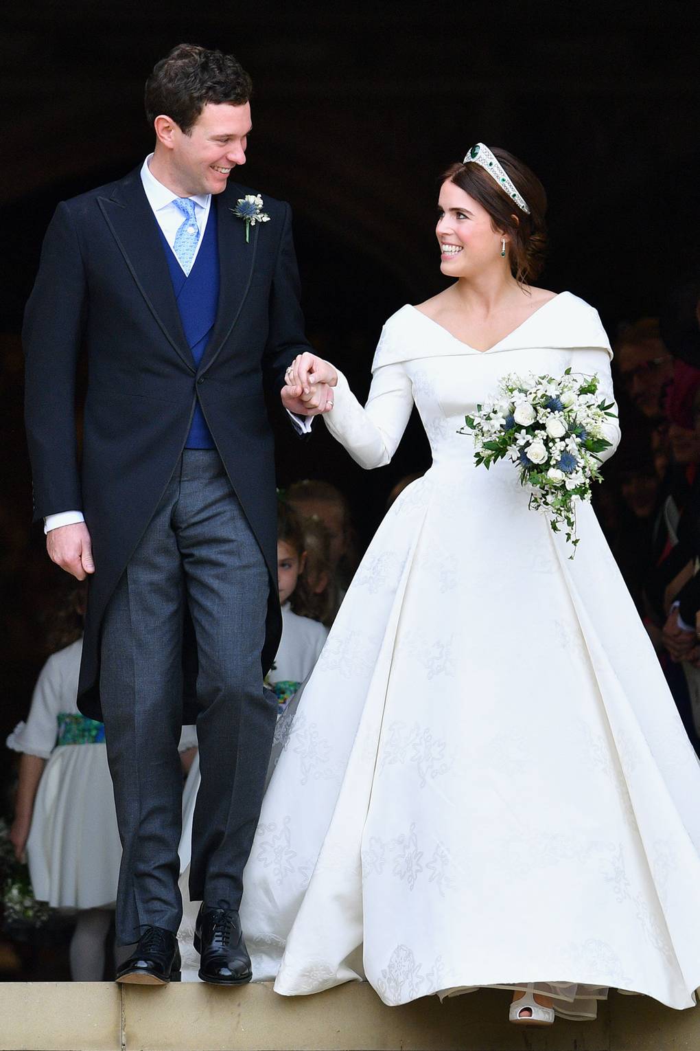 Princess Eugenie's father-in-law George Brooksbank has been ...