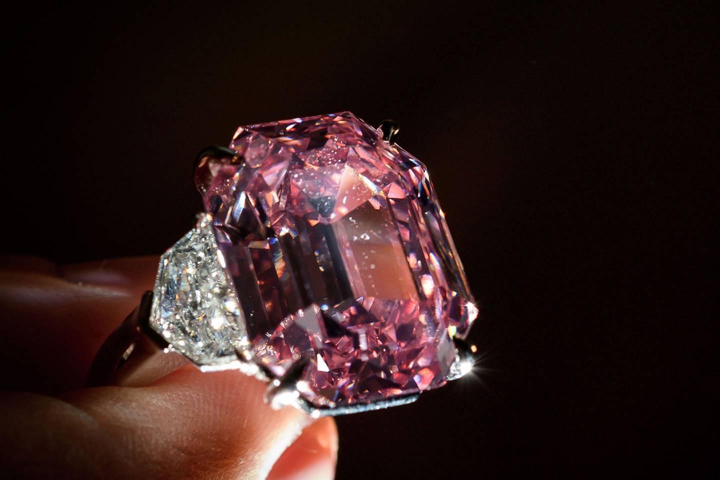 The Pink Legacy sold: Largest pink diamond at Christie's | Tatler