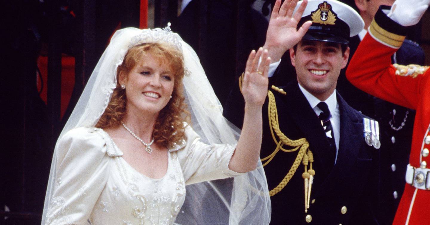 Prince Andrew and Sarah, Duchess of York wedding day photos | Tatler