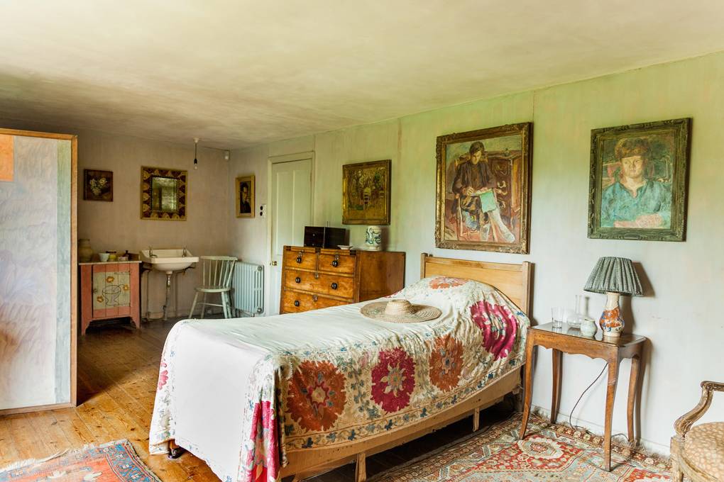 Charleston House East Sussex interiors & Bloomsbury Group house Tatler