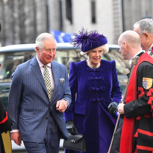 Royals arrive for the Commonwealth Day service at Westminster Abbey ...