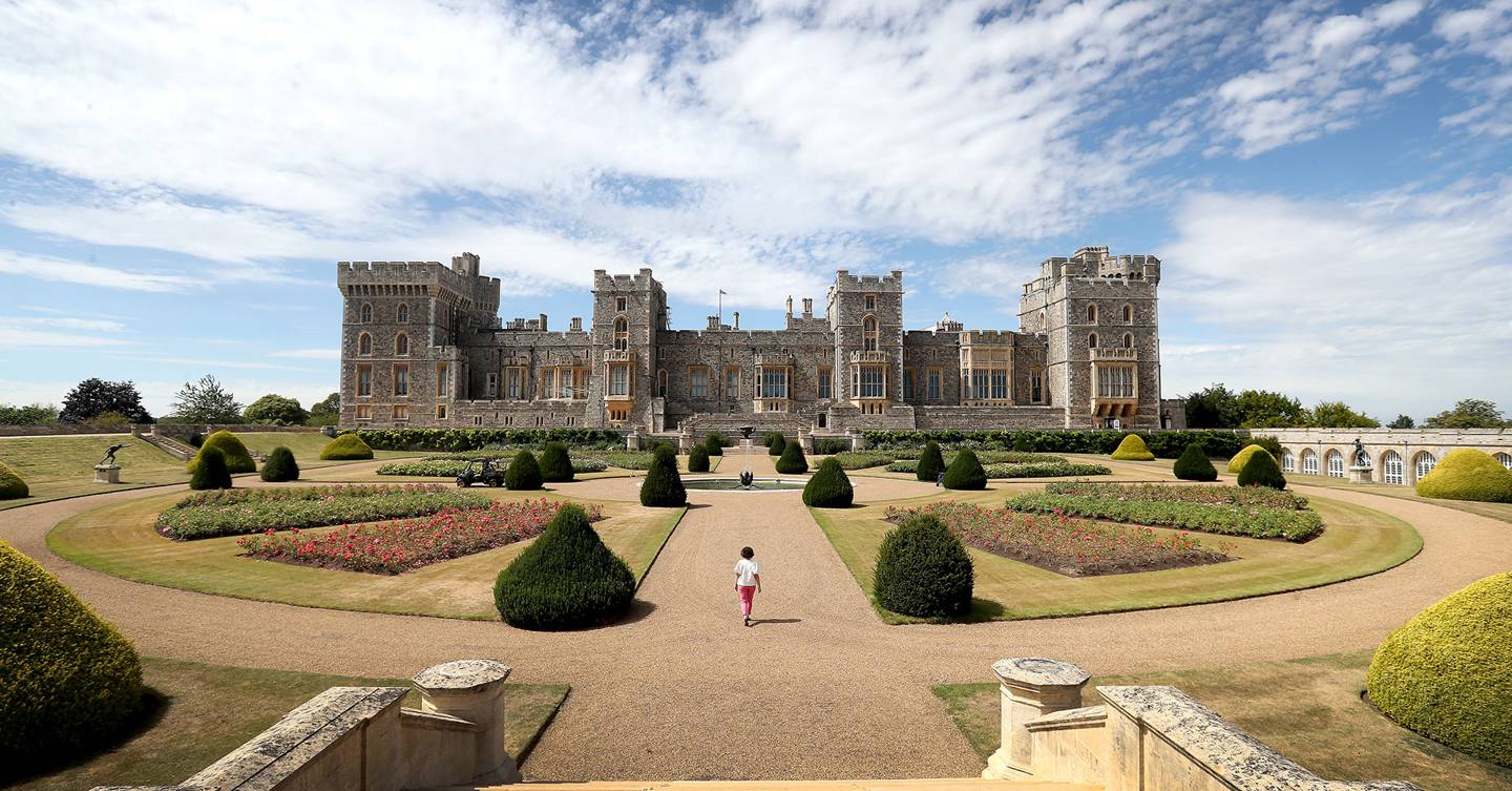 Queen's private East Terrace Garden Windsor Castle open to public first