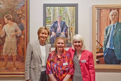 The Royal Society of Portrait Painters private view - Mall Galleries ...