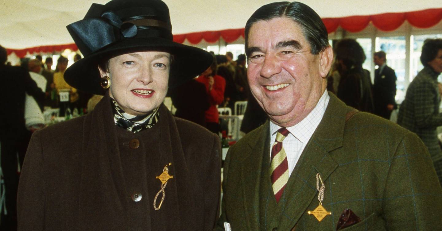 Charity Day at Cheltenham - Lady Dulverton & Robert Waley-Cohen ...