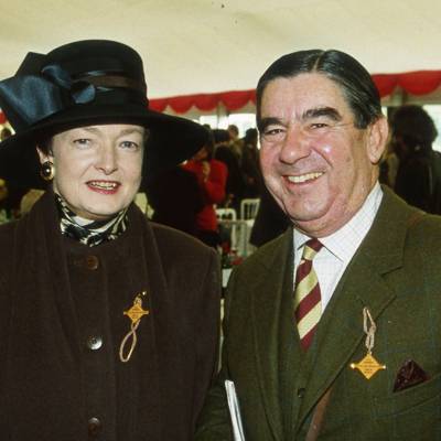 Charity Day at Cheltenham - Lady Dulverton & Robert Waley-Cohen ...