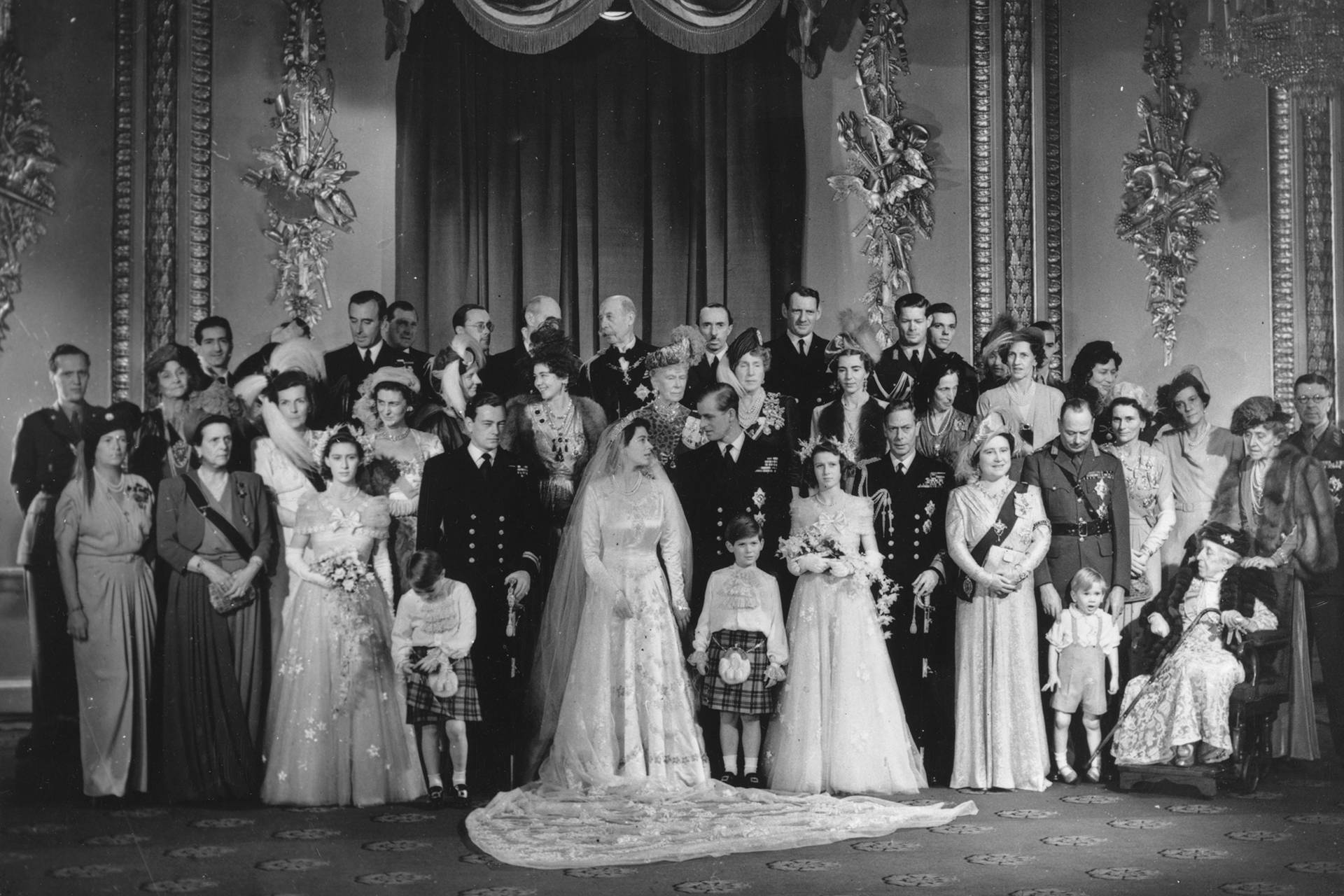 The Queen And Prince Philip S Wedding Pictures Facts Tatler