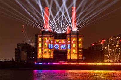 London Midcentury Landmark Battersea Power Station Lights Up As First Residents Arrive Tatler
