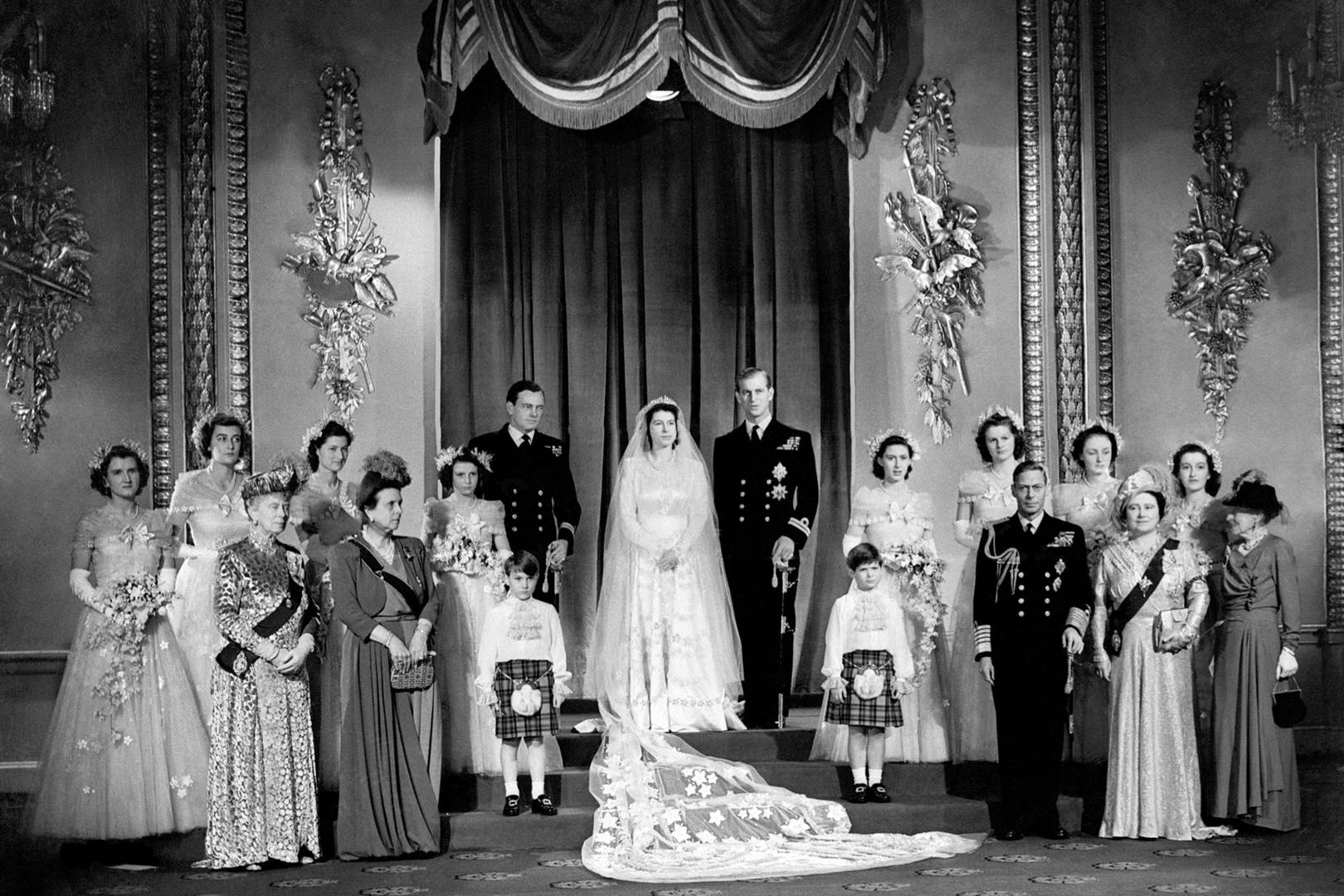 Свадьба королевы Елизаветы и принца Филиппа