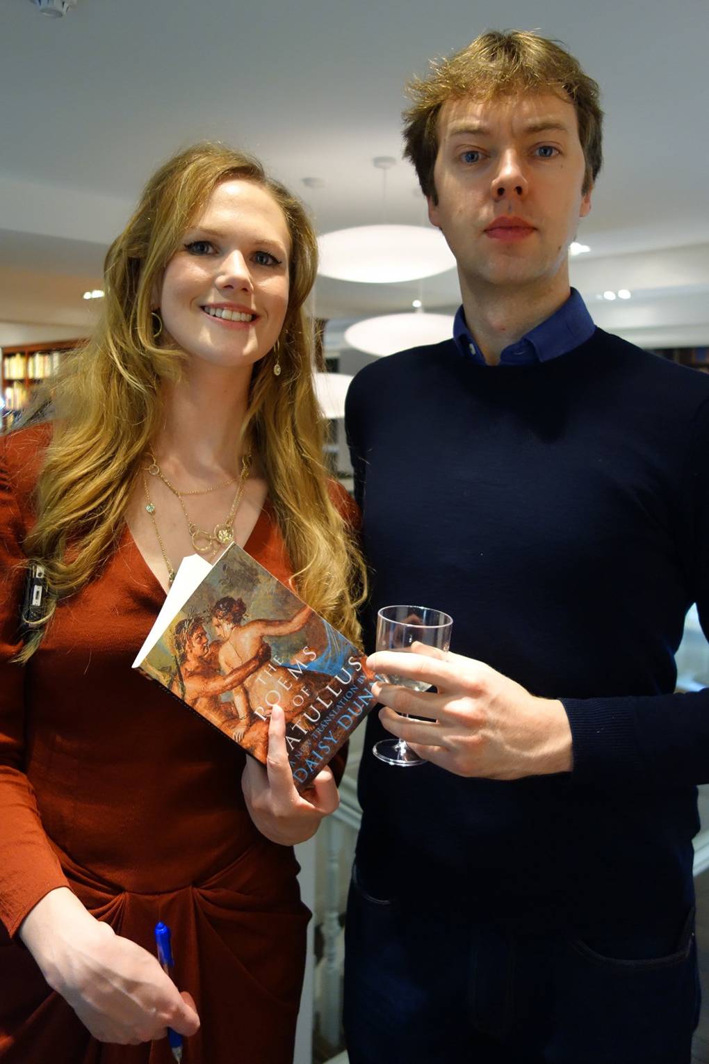 Daisy Dunn’s book launch party Bedspread The Life of Rome's Most