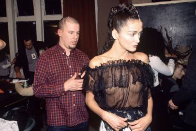 1996 Backstage With Alexander Mcqueen 1996 Backstage With Alexander Mcqueen