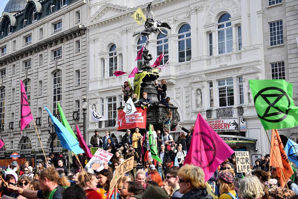 Extinction Rebellion protestors mostly middle-class southerners ...