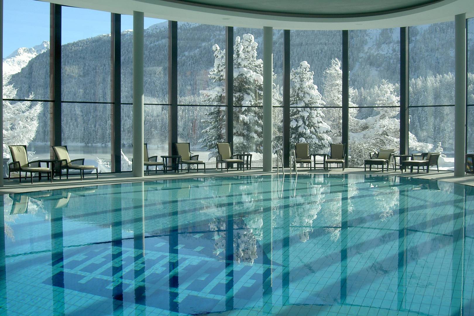 Best spas & spa breaks Spas to visit in January St Moritz spas