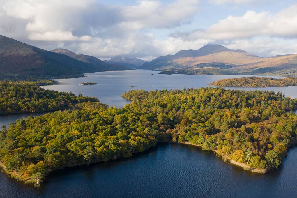 The Countess of Arran’s beloved Inchonnachan Island on Loch Lomond is