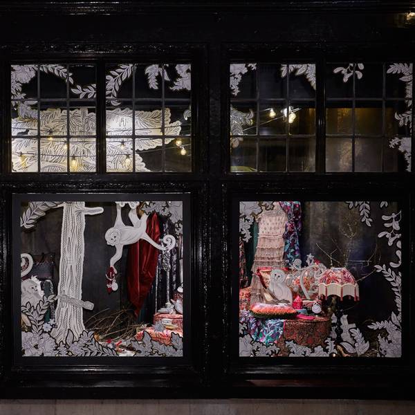 London Christmas window displays 2018  Tatler