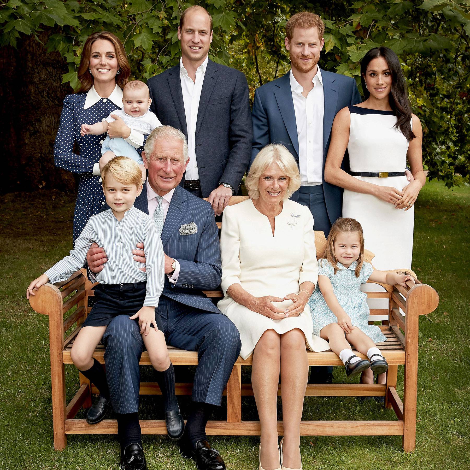 2019 year - Prince Charles 70th birthday portrait is a sweet family photo 2019 year