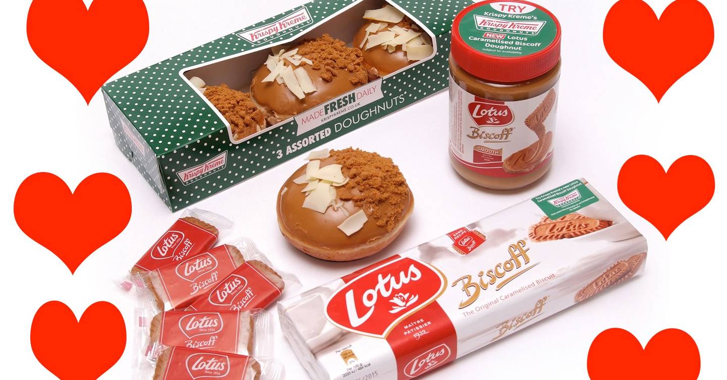 Lotus Biscoff spread Lotus Biscoff ingredients & Lotus Biscoff Krispy