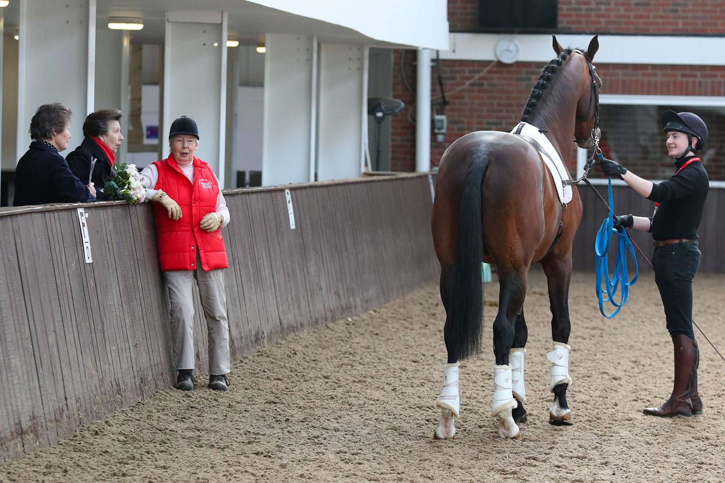 Princess Anne visits Addington Equestrian Centre in Buckingham Tatler